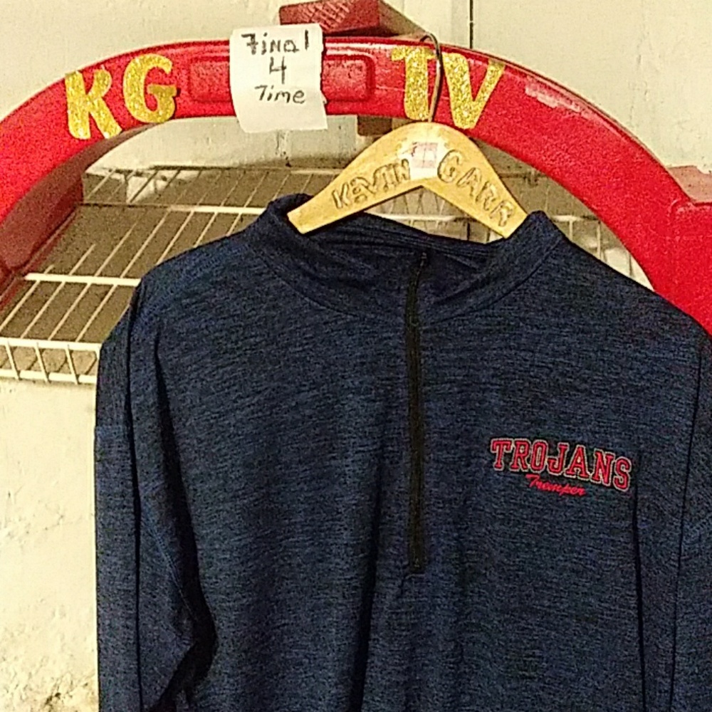 Men's 3/4 zip t shirt